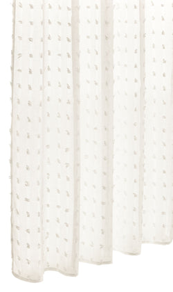 VIDA Tenda da giorno preconfezionata - Bianco / L: 150.0 cm x A: 260.0 cm