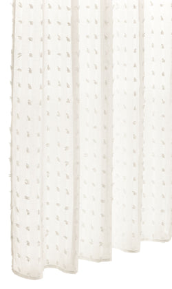 VIDA Fertigvorhang Tag - Weiss / B: 150.0 cm x H: 260.0 cm