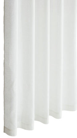 RAMONA Fertigvorhang Tag - Weiss / B: 130.0 cm x H: 270.0 cm