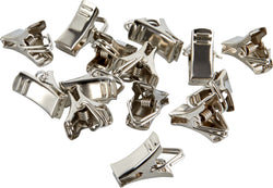 ROLLRINGKLAMMERN Rollringklammern - Silber / B: 22.0 mm x T: 18.0 mm x H: 12.0 mm