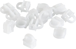 CLICK-IT MAXI Gleiter mit Längsöse - Weiss / B: 8.0 cm x T: 10.0 cm x H: 2.0 cm