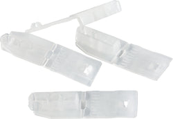 MAXI HINNO-STOP Feststeller für Vorhangschiene - B: 43.0 mm x T: 14.0 mm x H: 6.0 mm