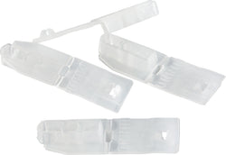 MAXI HINNO-STOP Feststeller für Vorhangschiene - B: 43.0 mm x T: 14.0 mm x H: 6.0 mm / 0