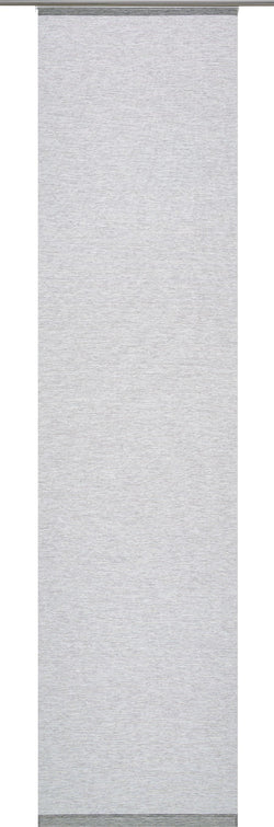 HELENI Flächenvorhang - Grau / B: 60.0 cm x H: 245.0 cm