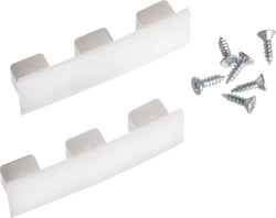 HONGKONG Fermeture latérale rail pour panneau japonais - Blanc / L: 5.3 cm x P: 1.5 cm x H: 1.2 cm