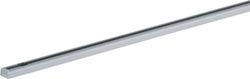 SLIM LINE Rail pour rideaux - Argent / L: 160.0 cm x P: 1.6 cm x H: 1.0 cm