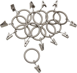 RONDO Vitragenstange ausziehbar - Silber / B: 32.0 cm