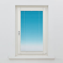 HORIZON Tenda plissetata - Azzurro / L: 80.0 cm x A: 160.0 cm