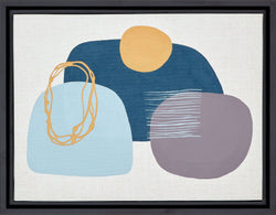 PIPER Bild handgemalt 30x40 cm - B: 30.0 cm x T: 3.0 cm x H: 40.0 cm