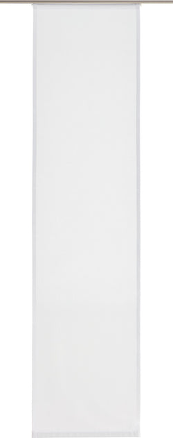 ZOE Flächenvorhang - Weiss / B: 60.0 cm x H: 245.0 cm