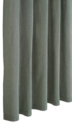 AURORA Fertigvorhang blickdicht - grün / B: 150.00 cm x H: 270.00 cm