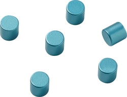 BOLT Magnet - Blau / H: 0.8 cm