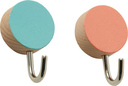 TIMBER HOOK Aimant - Multicolore / P: 4.3 cm x H: 1.0 cm