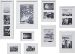 PICO Cornice per foto 9pz. bianco - Bianco