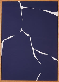 SURFACE 01 Bild gerahmt 50x70 cm - B: 51.0 cm x T: 2.0 cm x H: 71.0 cm