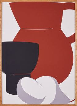 THE SET Bild gerahmt 50x70 cm - B: 51.0 cm x T: 2.0 cm x H: 71.0 cm