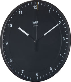BRAUN Horloge murale - Noir / Hauteur : 30,0 cm