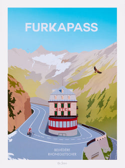Affiche FURKAPASS de La Jonx - L: 30.0 cm x P: 0.1 cm x H: 40.0 cm