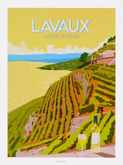 Affiche La Jonx LAVAUX - L: 30.0 cm x P: 0.1 cm x H: 40.0 cm