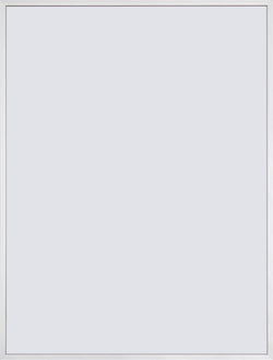 MONET argent Cadre - Argent / L: 61.0 cm x P: 1.9 cm x H: 81.0 cm