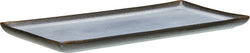 POEME Plat de service - Bleu / L: 39.0 cm x P: 19.5 cm x H: 2.5 cm
