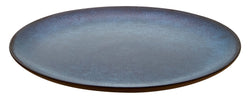 RAW MIDNIGHT BLUE Dessertteller - Blau / H: 1.0 cm