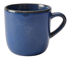 RAW MIDNIGHT BLUE Kaffeetasse - Blau / B: 10.8 cm x T: 8.0 cm x H: 8.0 cm