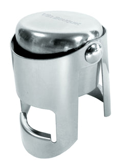 VIN BOUQUET Sektflaschenverschluss - Silber / H: 6.5 cm