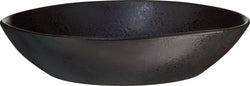 OEIRAS II Assiette creuse - Noir / Hauteur : 4,5 cm