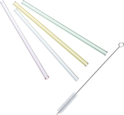 NUCCIA Set de pailles - Multicolore / Hauteur : 20,0 cm