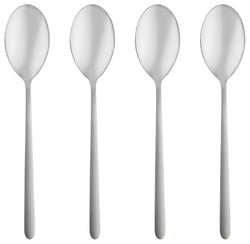 SOLA PAULIN Esslöffel-Set - Chrom / B: 4.1 cm x T: 2.7 cm x H: 21.0 cm