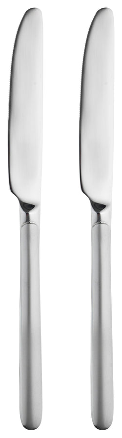 SOLA PAULIN Tafelmesser-Set - Chrom / B: 2.1 cm x T: 1.0 cm x H: 23.7 cm