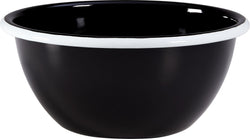 ERMES Schüssel - Schwarz / Weiss / H: 6.5 cm