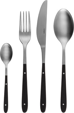 KALYPSO Besteckset 16tlg. - Schwarz