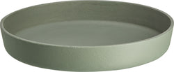 ELIZA Deco plate green 28x4.5cm - Grün / H: 4.5 cm
