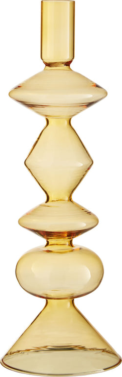 AWA Bougeoir - Gelb / P: 9.0 cm x H: 25.0 cm