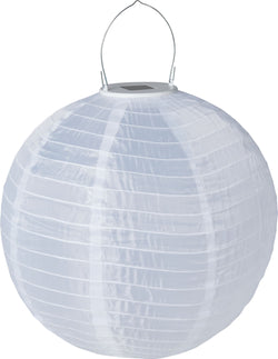 LILLY Lampion solaire - Blanc / Diamètre : 30,0 cm