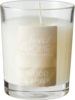 SWEET HOME KERZE WOOD/AMBER - Wood / Amber / Wood / Amber