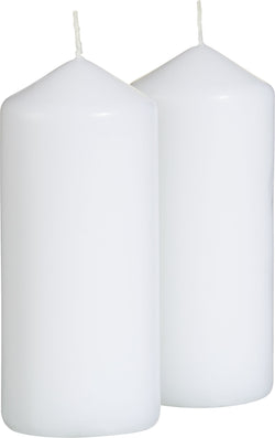 BAL Bougie cylindrique - Blanc / Hauteur : 14,0 cm