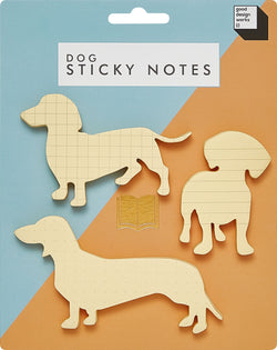DOG Notes autocollants - Jaune / L: 14.0 cm x H: 18.0 cm