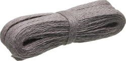 JUTE Gift ribbon grey 10mmx8M - Grau / L: 10.0 mm x P: 8.0 m