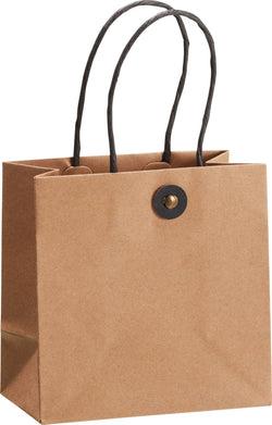 BASIC Sacchetto regalo - naturale / L: 14.0 cm x P: 8.0 cm x A: 14.0 cm