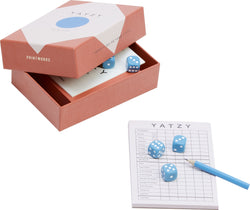 YATZY Spiel 11.5x16x4.2 cm - Rosa / B: 11.5 cm x T: 4.2 cm x H: 16.0 cm