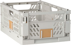 FELIX Klappbox hellgrau 33x24.5x15 cm - Hellgrau / L: 33.0 cm x P: 24.5 cm x H: 15.0 cm