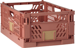 FELIX Klappbox rotbraun 33x24.5x15 cm - Rost / B: 33.0 cm x T: 24.5 cm x H: 15.0 cm