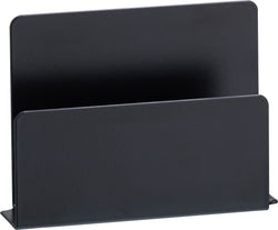 NOTCH Porta lettere - Nero / L: 11.4 cm x P: 3.7 cm x A: 8.1 cm