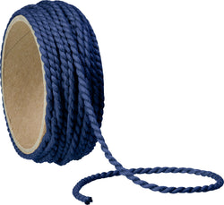 MAKRAMEE Geschenkband blau 3 mm x 4M - Blau / L: 3.0 cm x P: 4.0 m