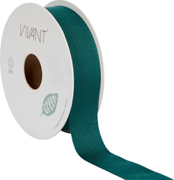 XB LYOCELL Geschenkband grün 25 mm x 2.5 - Grün / B: 25.0 mm