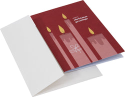 WARM CHRISTMAS Carte de vœux - Rouge / A6