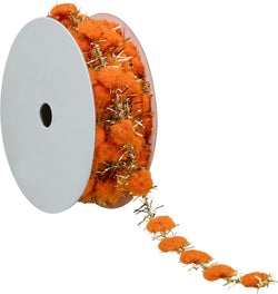 POMPON Band - Orange / B: 1.0 cm x L: 400cm